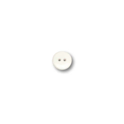 Faux Mother of Pearl Round - 10MM Button - Prismatic Fiber Arts