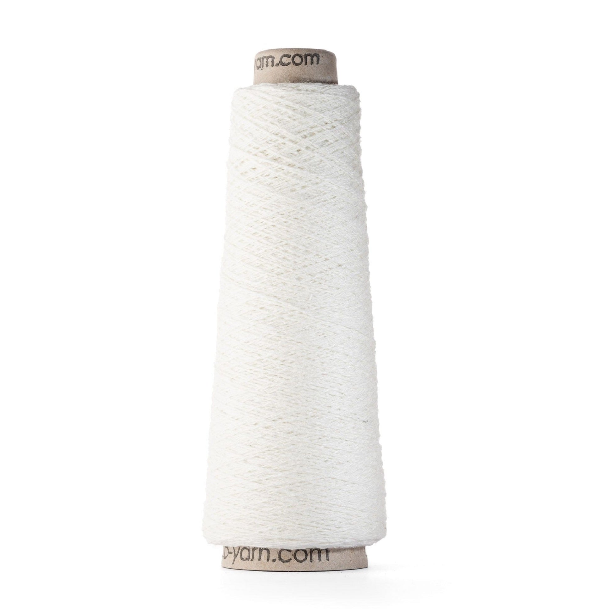 Organic Silk Noil Weaving Yarn Cone - Prismatic Fiber Arts