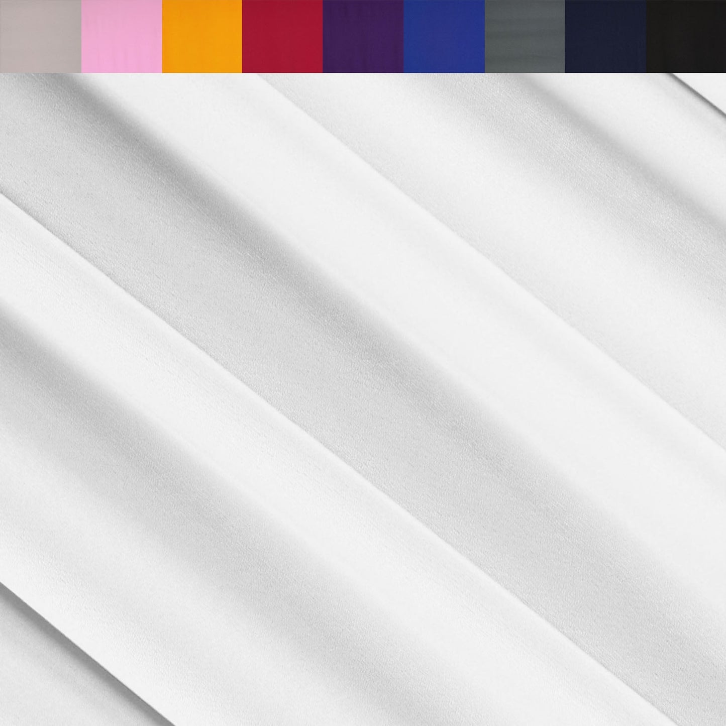 ITY Polyester Spandex Fabric | White - Prismatic Fiber Arts