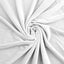 FabricLA Stretch Velvet Fabric by the Yard – White | 90% Polyester 10% Spandex | 280gsm | 58/60” Wide - Prismatic Fiber Arts