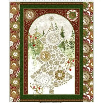 Winter Solstice II Panel 44"/45" Fabric Per Yard - Prismatic Fiber Arts