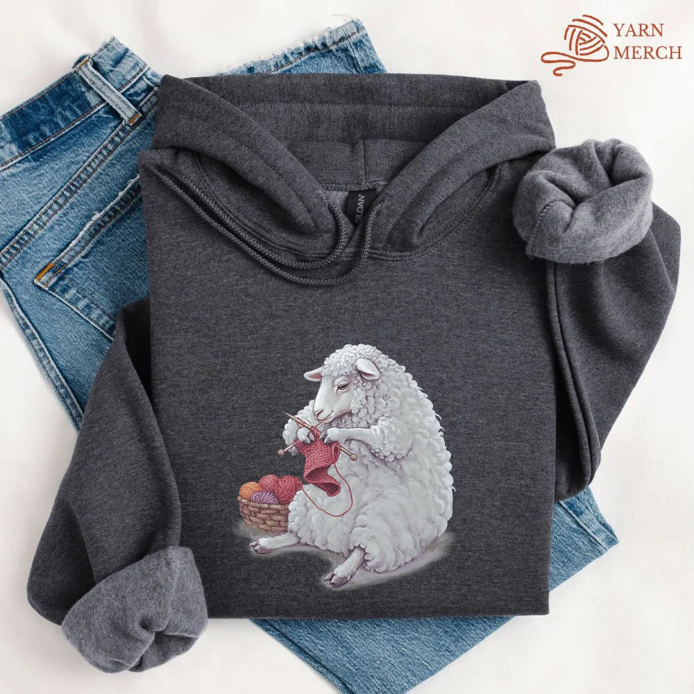 Woolly Knitting Hoodie - Prismatic Fiber Arts