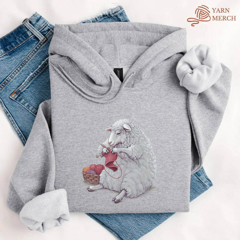 Woolly Knitting Hoodie - Prismatic Fiber Arts