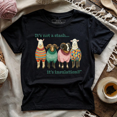 Wooly Excuse T-shirt - Prismatic Fiber Arts