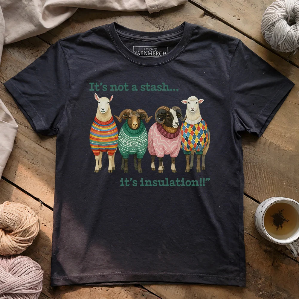 Wooly Excuse T-shirt - Prismatic Fiber Arts