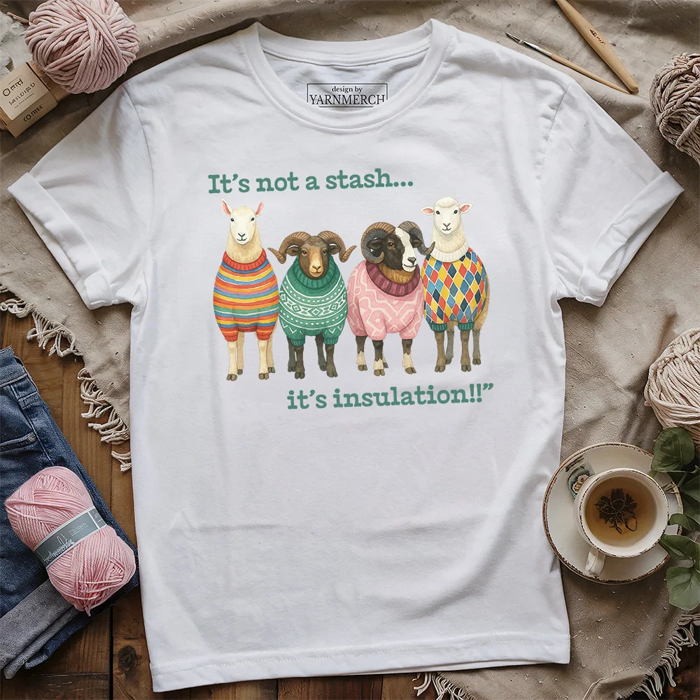 Wooly Excuse T-shirt - Prismatic Fiber Arts