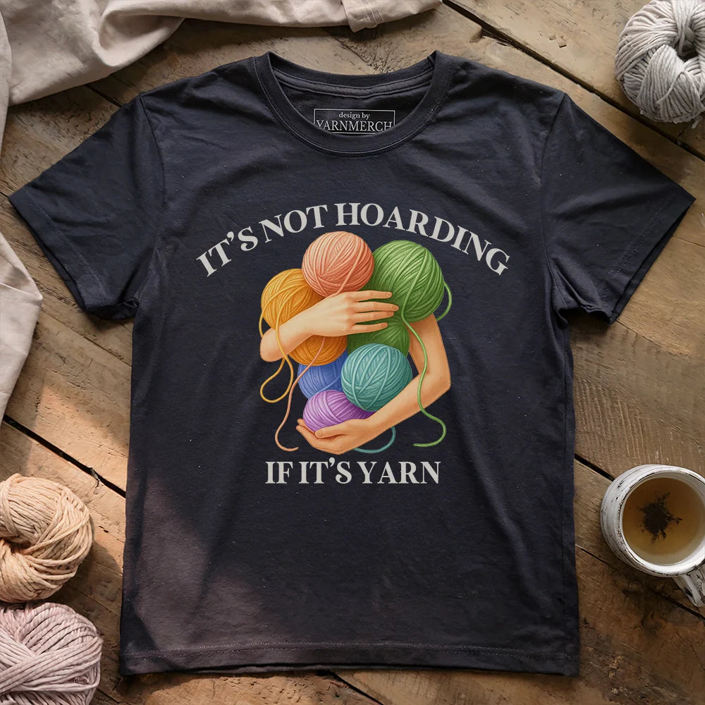 Yarn Collector T-shirt - Prismatic Fiber Arts