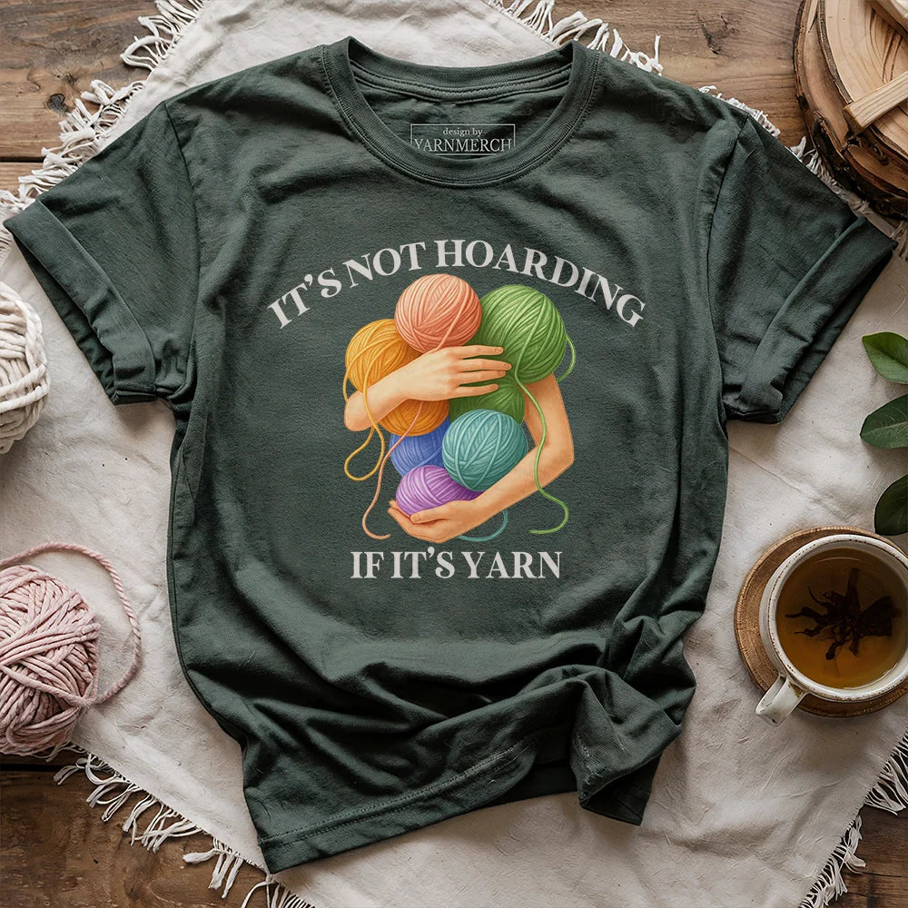 Yarn Collector T-shirt - Prismatic Fiber Arts