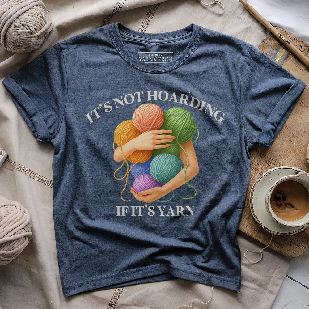Yarn Collector T-shirt - Prismatic Fiber Arts
