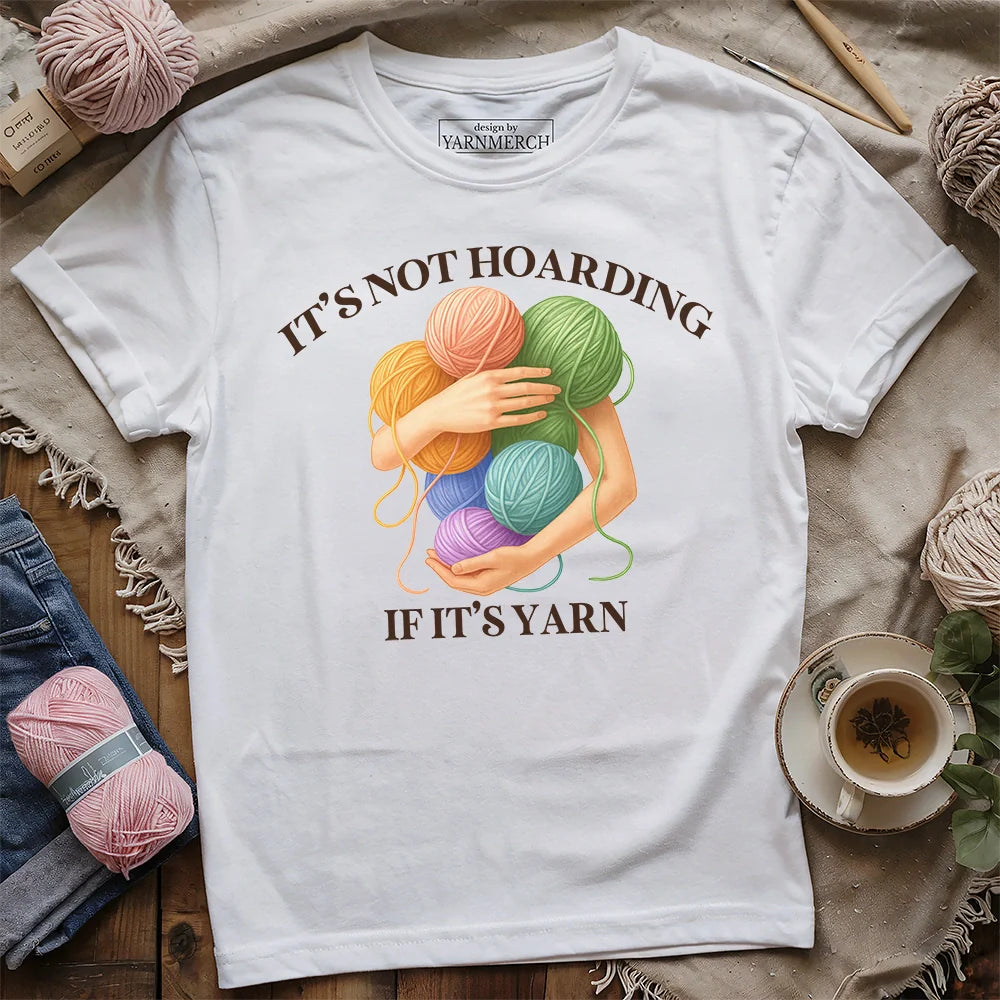 Yarn Collector T-shirt - Prismatic Fiber Arts