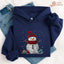 Yarn Snowman Hoodie - Prismatic Fiber Arts