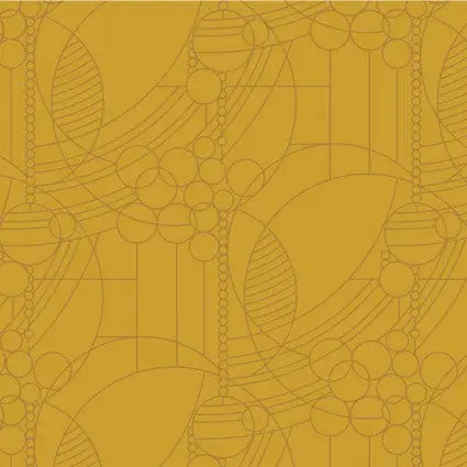 Yellow Desert Palette March Balloons Cotton Wideback Fabric per yard - Prismatic Fiber Arts