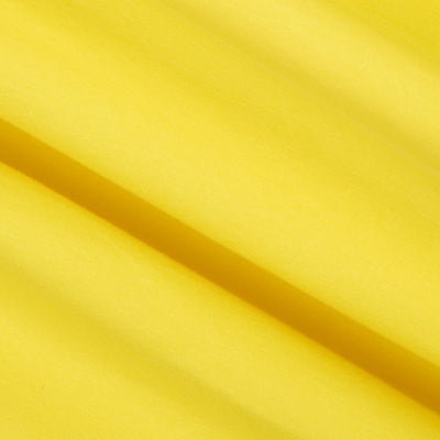 FabricLA 10 oz Cotton Spandex Jersey Knit Fabric – 4-Way Stretch | Yellow - Prismatic Fiber Arts