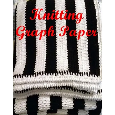 Knitting Graph Paper: Letter Format 8.5"x11"