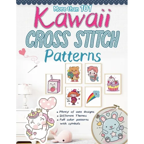 More than 101 Kawaii Cross Stitch Patterns