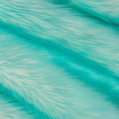Snow Luxury Two Tone Shaggy Faux Fur Fabric - Prismatic Fiber Arts