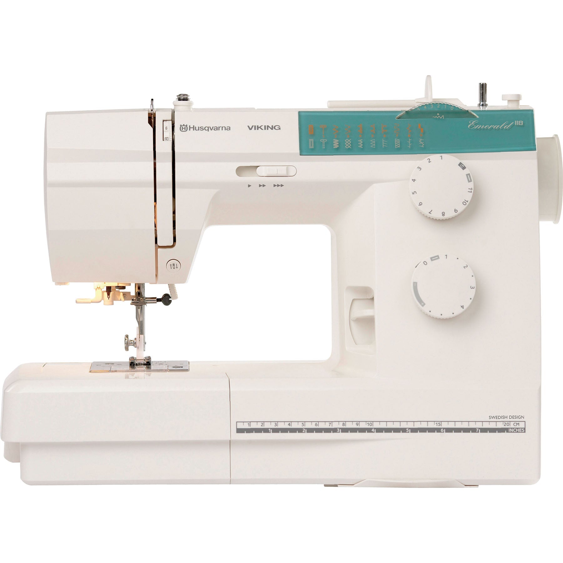 HUSQVARNA® VIKING® EMERALD™ 118 Sewing Machine - Prismatic Fiber Arts