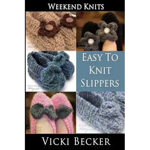 Easy To Knit Slippers
