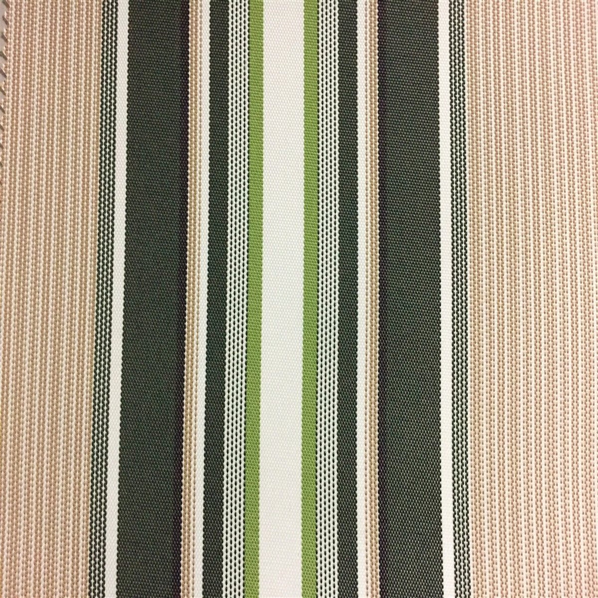 Multi Striped Oak 100% Waterproof Outdoor Canvas Patio Fabric