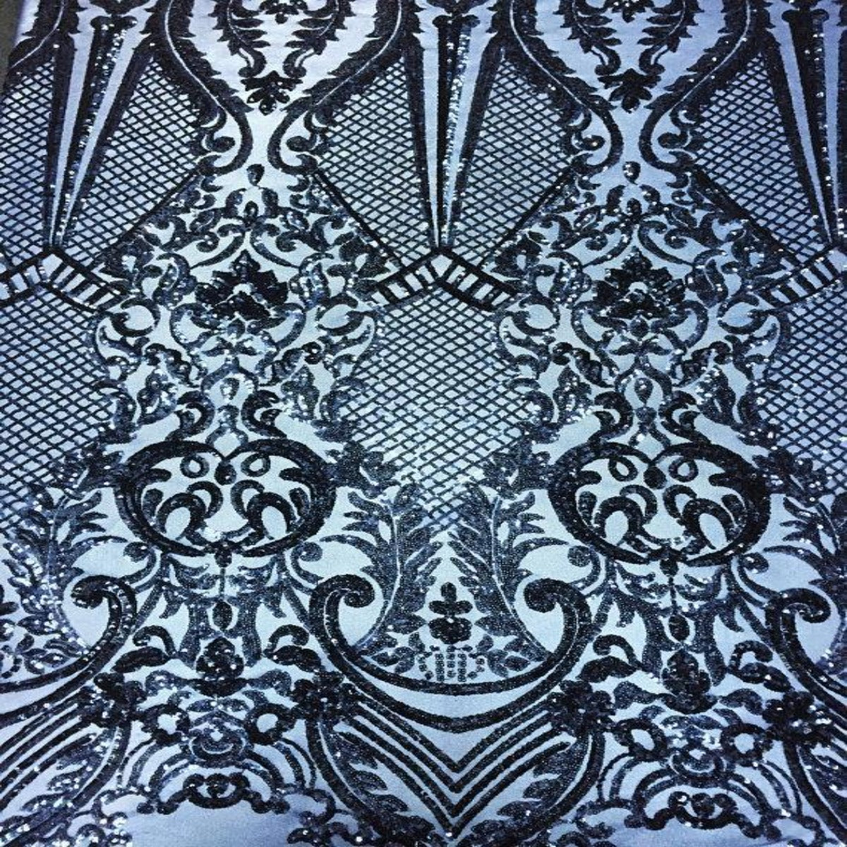 Chantal Deluxe Stretch Sequins Fabric - Prismatic Fiber Arts