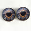 Art Nouveau Fantasy Sew-On Button Glass Eyes - Prismatic Fiber Arts