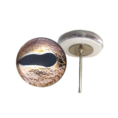 Asian Whip Snake Inspired Glass Eyes on Wire Pin Posts