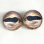 Asian Whip Snake Inspired Sew-On Button Glass Eyes - Prismatic Fiber Arts