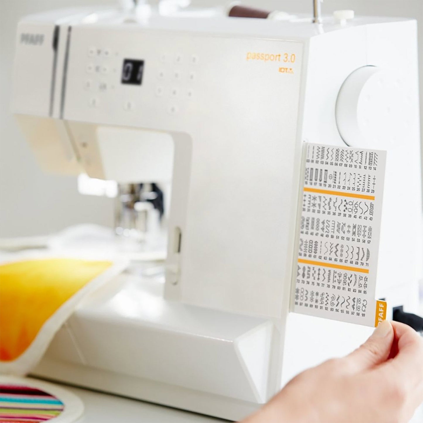 PFAFF® passport 3.0 Sewing Machine - Prismatic Fiber Arts