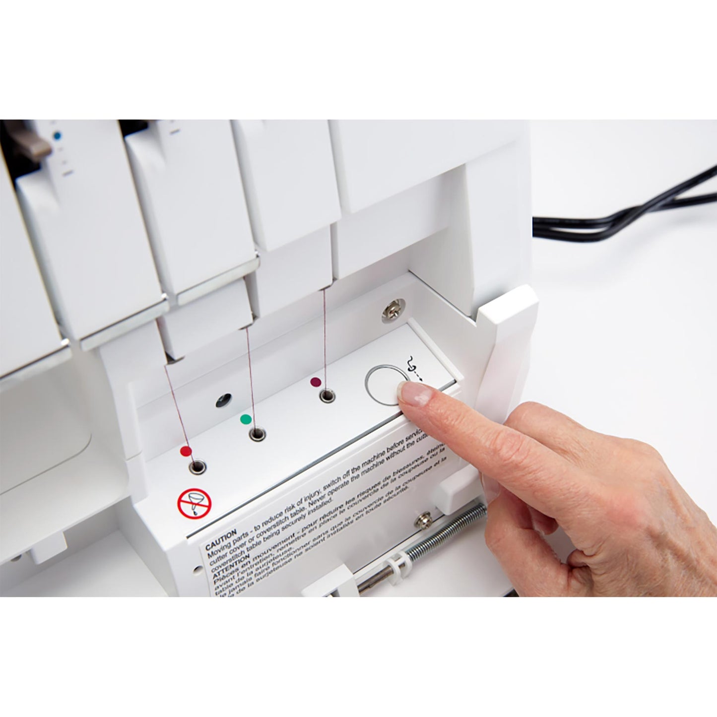 HUSQVARNA® VIKING® AMBER™ Air S | 500 Coverlock Machine - Prismatic Fiber Arts