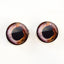 Barracuda Sew-On Button Glass Eyes - Prismatic Fiber Arts