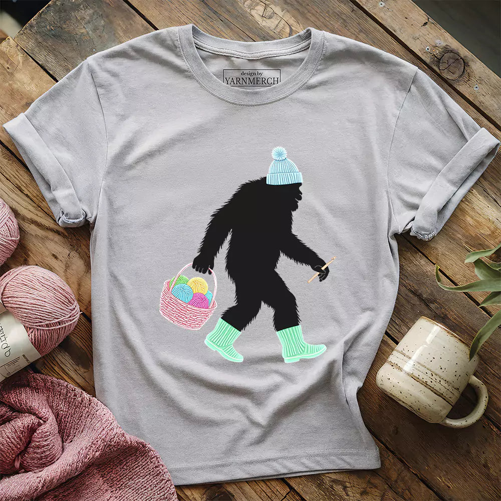 Bigfoot T-shirt - Prismatic Fiber Arts