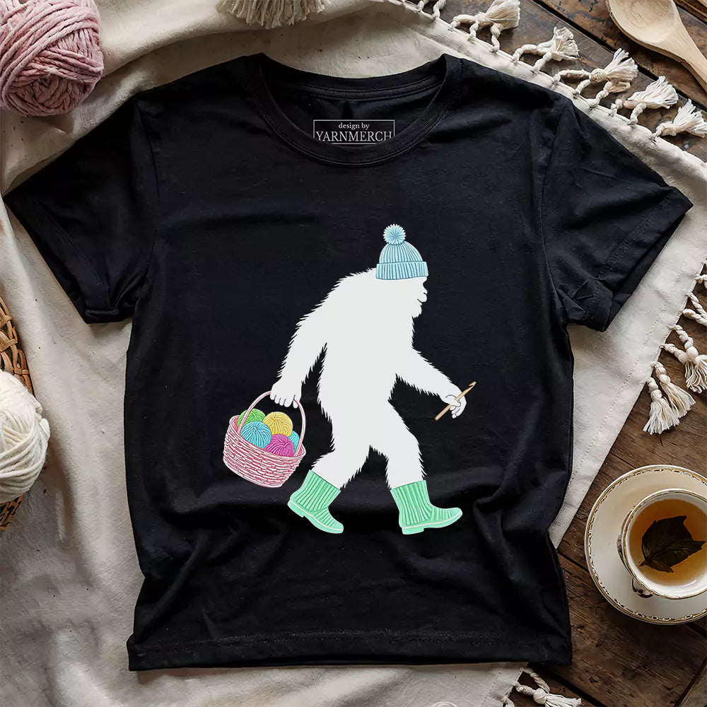 Bigfoot T-shirt - Prismatic Fiber Arts