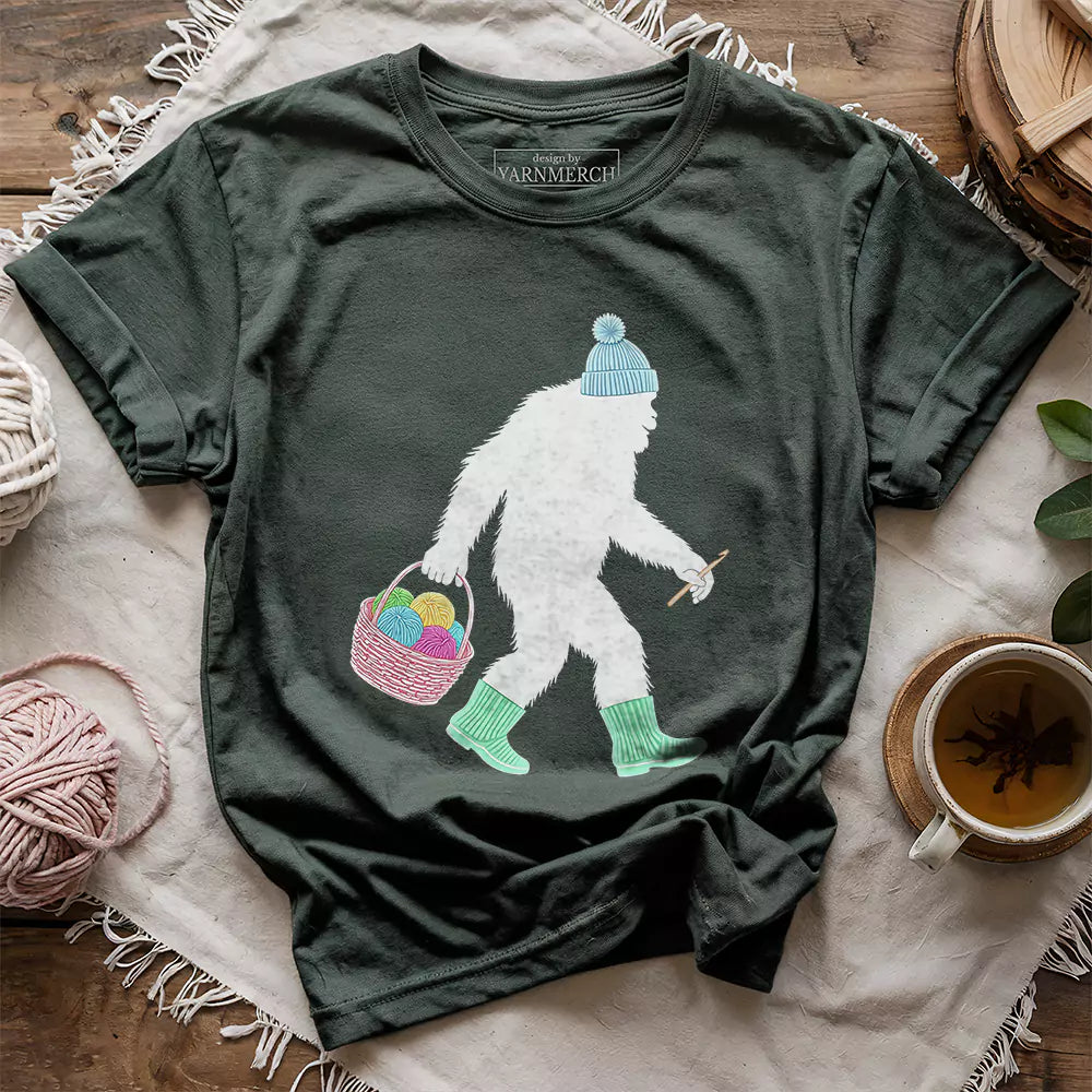 Bigfoot T-shirt - Prismatic Fiber Arts