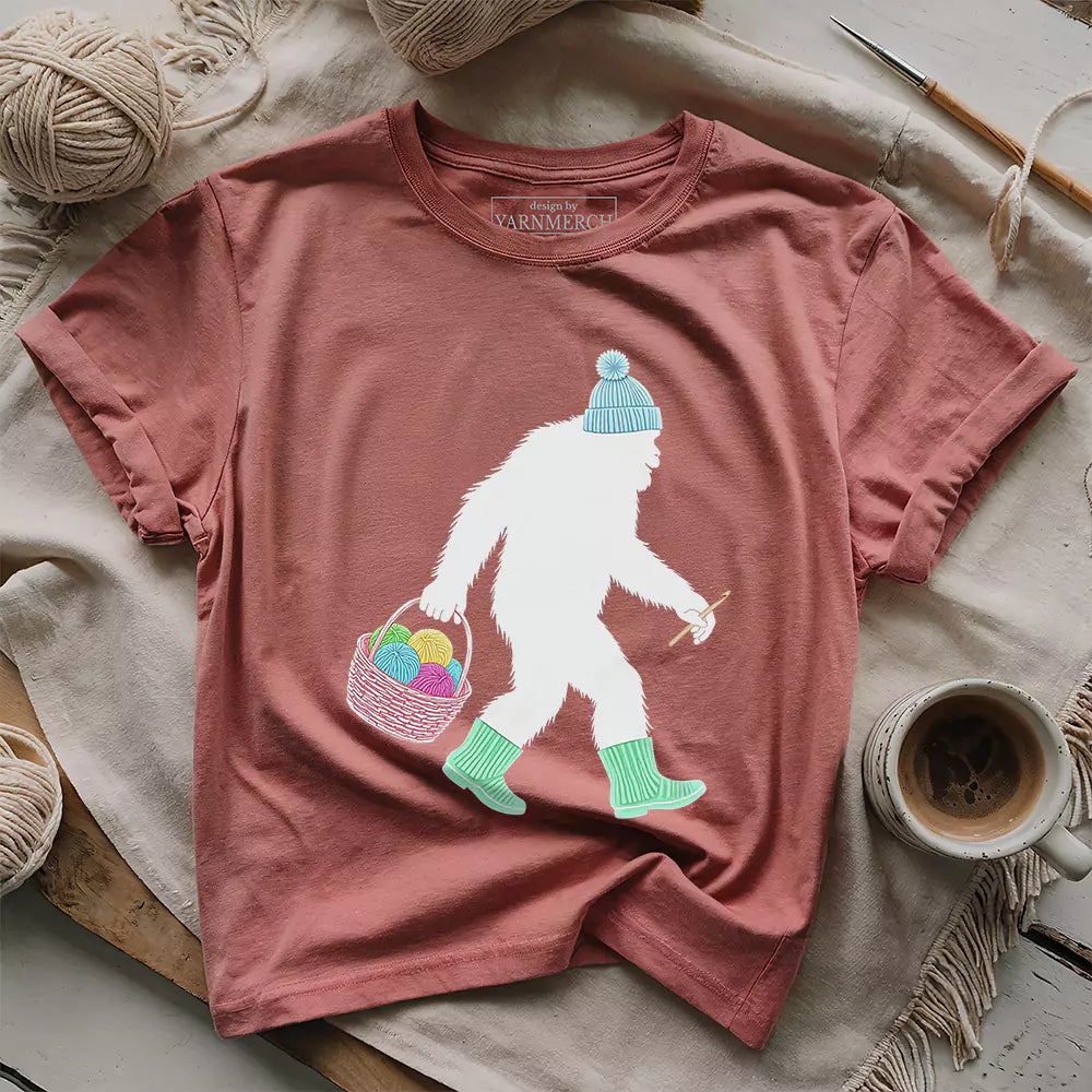 Bigfoot T-shirt - Prismatic Fiber Arts