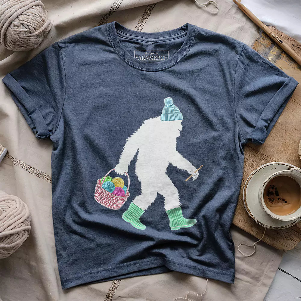 Bigfoot T-shirt - Prismatic Fiber Arts