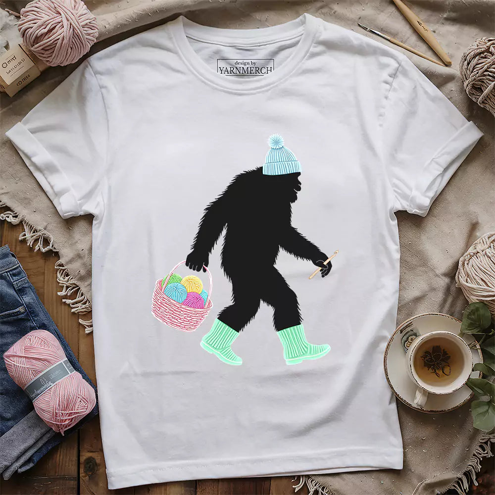 Bigfoot T-shirt - Prismatic Fiber Arts