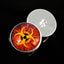 Biohazard Sew-On Button Glass Eyes - Prismatic Fiber Arts