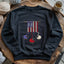 America Wool Sweatshirt - Prismatic Fiber Arts
