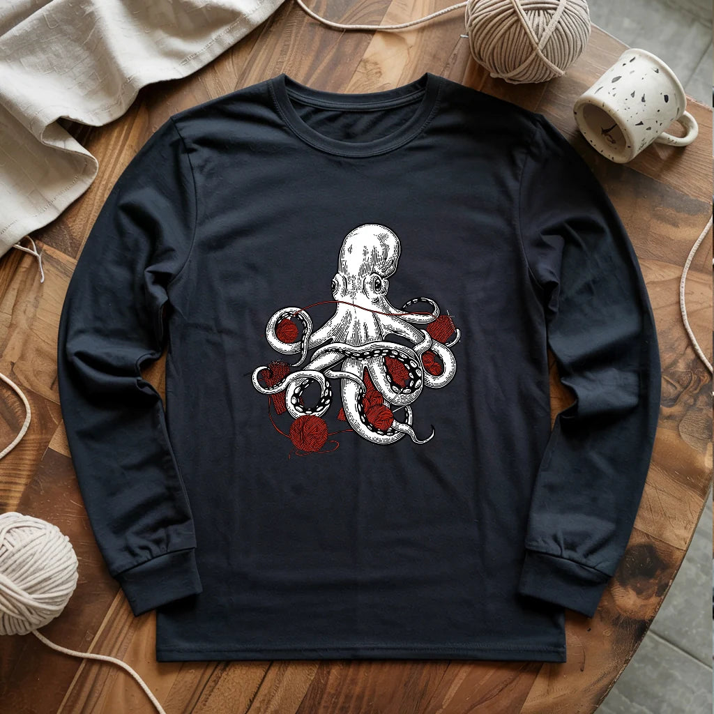Craftopus Long Sleeve T-shirt - Prismatic Fiber Arts
