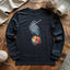 Crochet Crow Long Sleeve T-shirt - Prismatic Fiber Arts