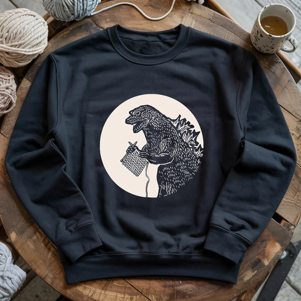 Knitzilla Sweatshirt - Prismatic Fiber Arts