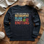 Retirement Plan Long Sleeve T-shirt - Prismatic Fiber Arts