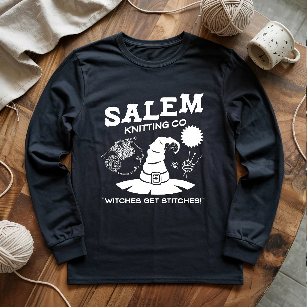 Salem Knitting Long Sleeve T-shirt - Prismatic Fiber Arts