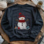 Yarn Snowman Sweatshirt - Prismatic Fiber Arts