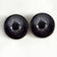 Black Bird Sew-On Button Glass Eyes - Prismatic Fiber Arts