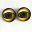 Black Lagoon Creature Sew-On Button Glass Eyes - Prismatic Fiber Arts