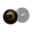 Black and Yellow Zombie Sew-On Button Glass Eyes - Prismatic Fiber Arts