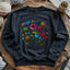 Blooming Yarn Sweatshirt - Prismatic Fiber Arts