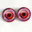 Bloody Zombie Sew-On Button Glass Eyes - Prismatic Fiber Arts