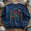 Blooming Yarn Sweatshirt - Prismatic Fiber Arts